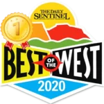 Best of the West 2020 winner badge