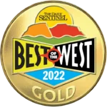 Best of the West 2022 winner badge