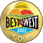 Best of the West 2023 winner badge