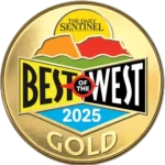 Best of the West 2025 winner badge