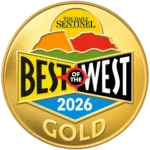 Best of the West 2026 winner badge